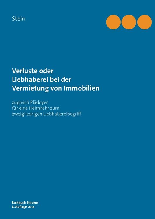 Produktbild: Verluste oder Liebhaberei bei der Vermietung von Immobilien