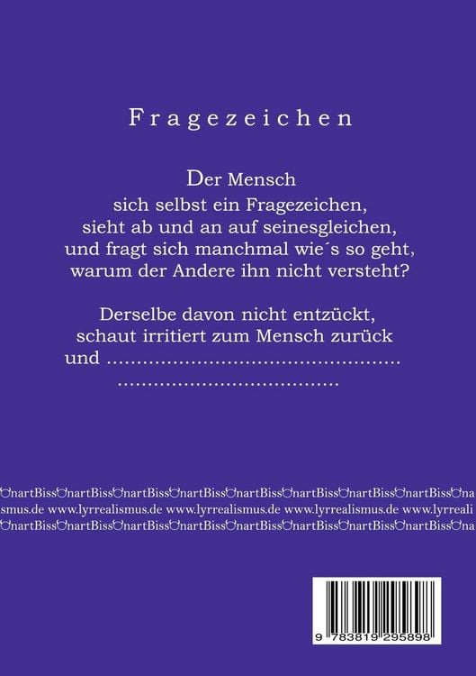Produktbild: Mensch Gedichte II