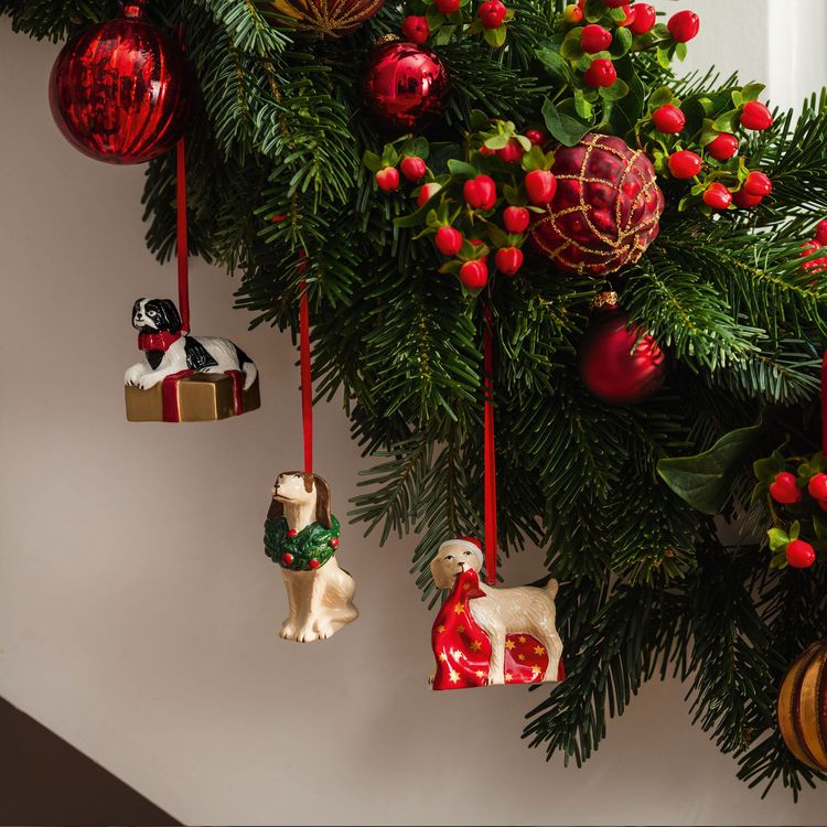 Produktbild: Villeroy & Boch Nostalgic Ornaments Ornamente Hunde 3tlg.