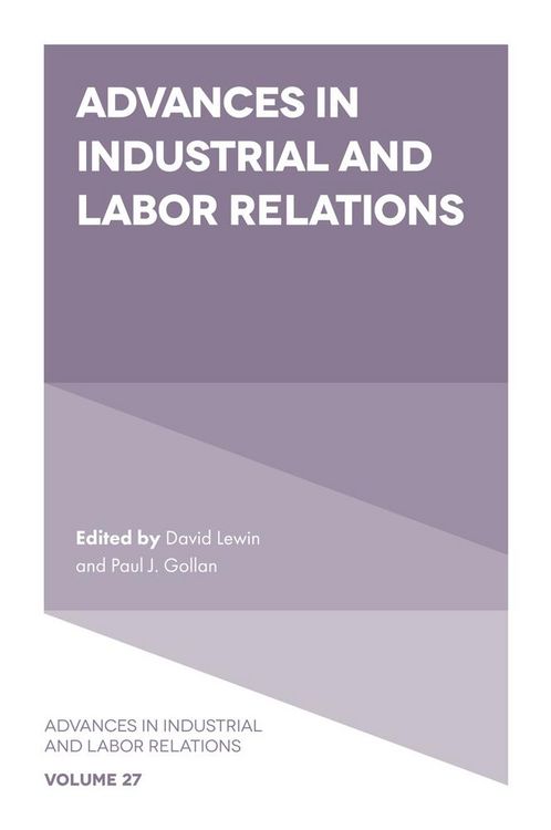 Produktbild: Advances in Industrial and Labor Relations
