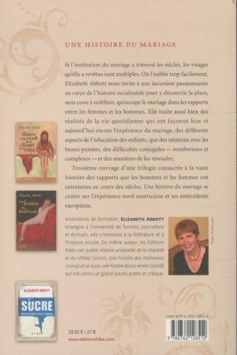 Produktbild: Une histoire du mariage