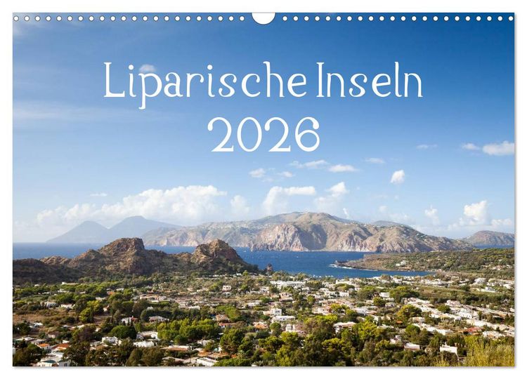 Produktbild: Liparische Inseln (Wandkalender 2026 DIN A3 quer), CALVENDO Monatskalender