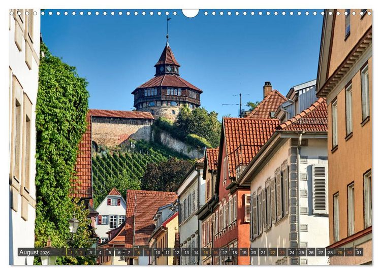 Produktbild: Esslingen am Neckar. Ein- und Ausblicke von Andreas Voigt (Wandkalender 2026 DIN A3 quer), CALVENDO Monatskalender