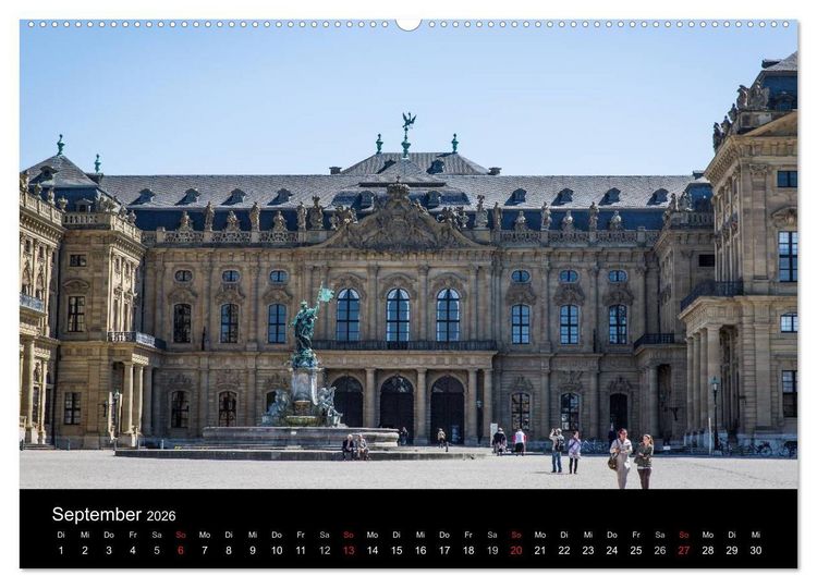 Produktbild: Malerisches Frankenland (hochwertiger Premium Wandkalender 2026 DIN A2 quer), Kunstdruck in Hochglanz