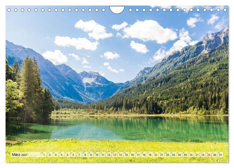 Produktbild: Dachstein und Schladminger Tauern (Wandkalender 2027 DIN A4 quer), CALVENDO Monatskalender