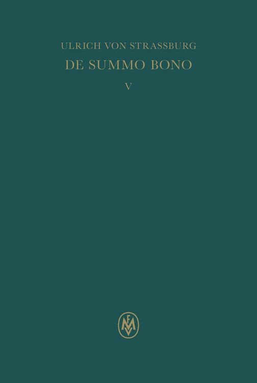 Produktbild: De summo bono. Liber V