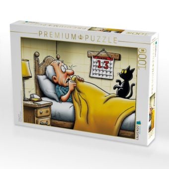 Produktbild: CALVENDO Puzzle Freitag, der 13. | 1000 Teile Lege-Gr&ouml;&szlig;e 64x48cm Foto-Puzzle f&uuml;r gl&uuml;ckliche Stunden