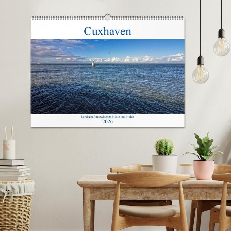 Produktbild: Cuxhaven, Landschaften zwischen K&uuml;ste und Heide (Wandkalender 2026 DIN A2 quer), CALVENDO Monatskalender