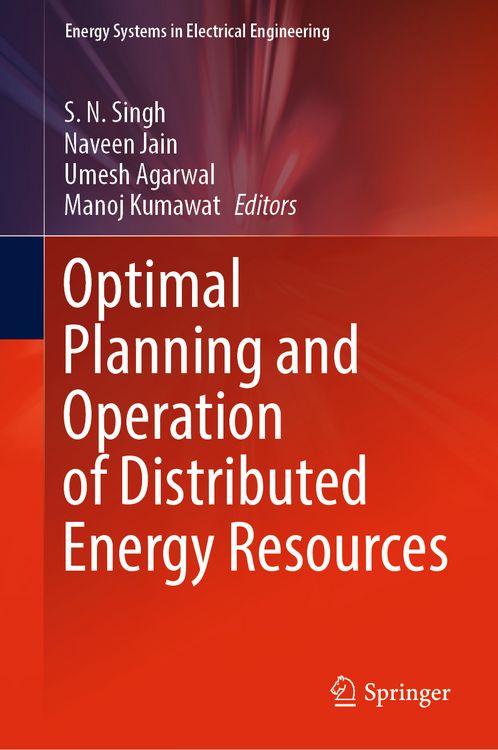 Produktbild: Optimal Planning and Operation of Distributed Energy Resources