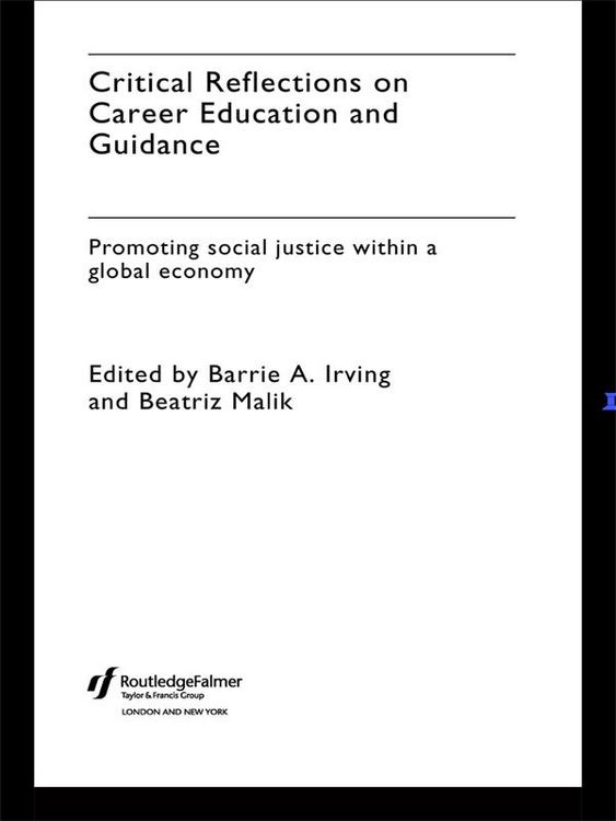 Produktbild: Critical Reflections on Career Education and Guidance
