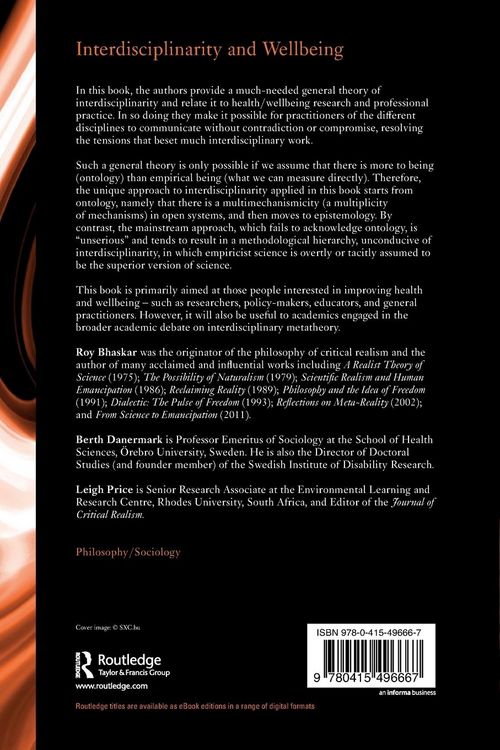 Produktbild: Interdisciplinarity and Wellbeing