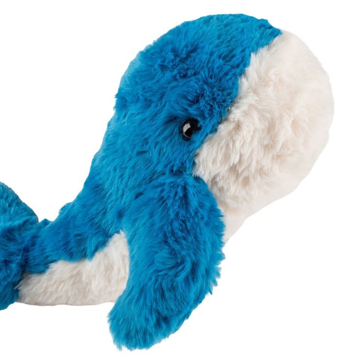 Produktbild: Sigikid 43591 - Kuscheltier Wal blau/wei&szlig;, 42 cm, Flauscherie