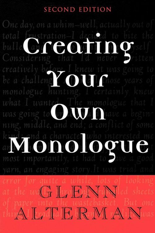 Produktbild: Creating Your Own Monologue