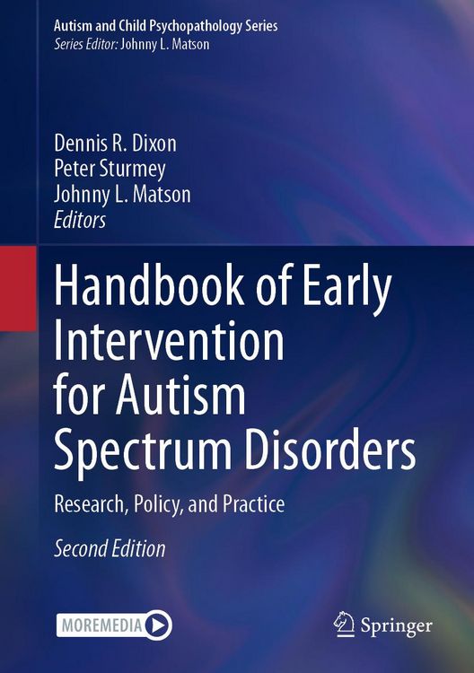Produktbild: Handbook of Early Intervention for Autism Spectrum Disorders