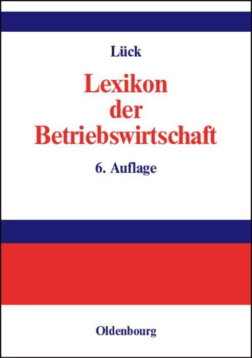 Produktbild: Lexikon der Betriebswirtschaft