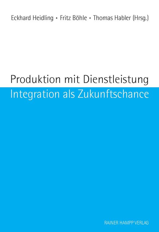 Produktbild: Produktion und Dienstleistung