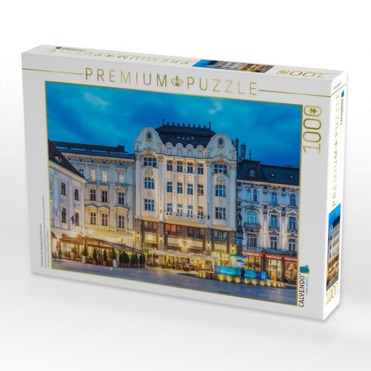 Produktbild: CALVENDO Puzzle Westseite des Hauptplatzes Bratislava | 1000 Teile Lege-Gr&ouml;&szlig;e 64x48cm Foto-Puzzle f&uuml;r gl&uuml;ckliche Stunden