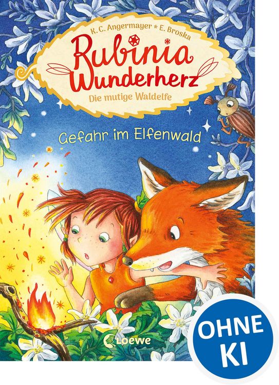 Produktbild: Rubinia Wunderherz, die mutige Waldelfe (Band 4) - Gefahr im Elfenwald