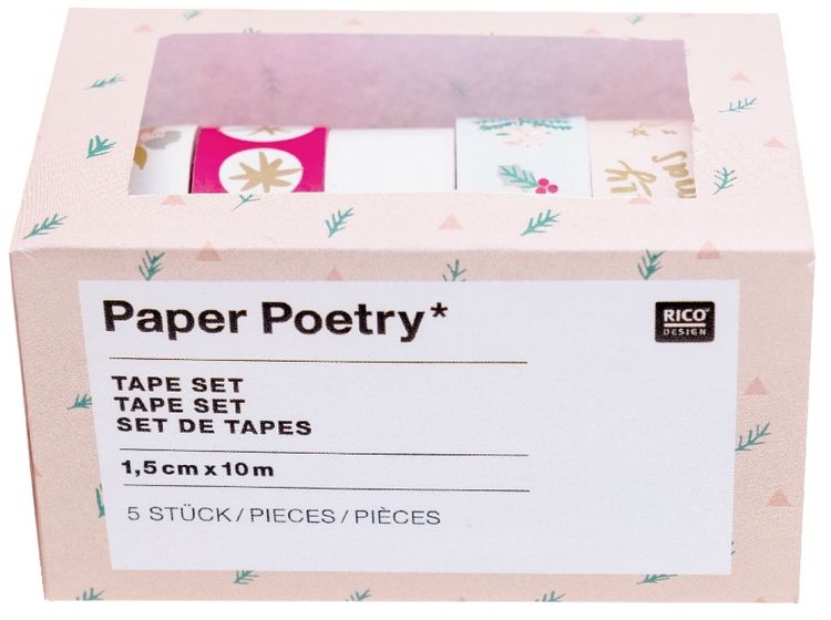 Produktbild: TAPE SET, JOLLY CHRISTMAS, PASTELL