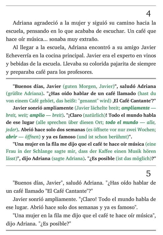 Produktbild: La Conspiraci&oacute;n del Caf&eacute; Cantante - Spanische Krimi-Lekt&uuml;re A1-A2 (+ Audio-Online)
