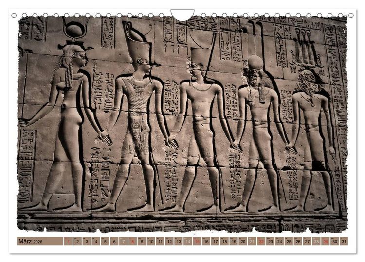 Produktbild: &Auml;gypten &ndash; Sch&ouml;nheit der Antike (Wandkalender 2026 DIN A4 quer), CALVENDO Monatskalender
