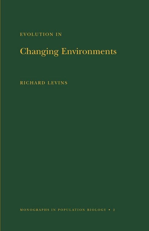 Produktbild: Evolution in Changing Environments