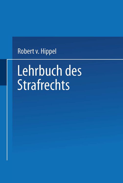 Produktbild: Lehrbuch des Strafrechts