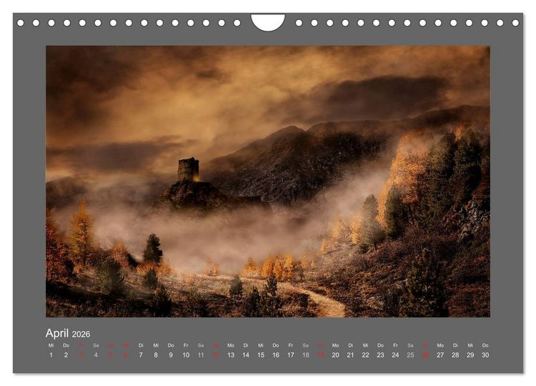 Produktbild: Zauber des Lichtes (Wandkalender 2026 DIN A4 quer), CALVENDO Monatskalender