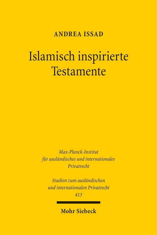 Produktbild: Islamisch inspirierte Testamente