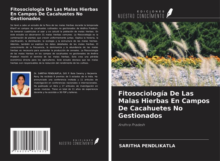 Produktbild: Fitosociolog&iacute;a De Las Malas Hierbas En Campos De Cacahuetes No Gestionados