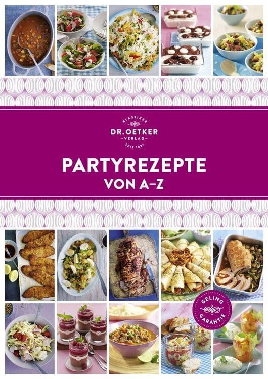 Bild vom Artikel Partyrezepte von A-Z vom Autor Dr.Oetker