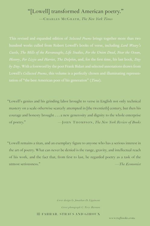 Produktbild: Selected Poems