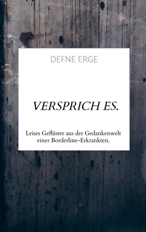 Produktbild: Versprich es.