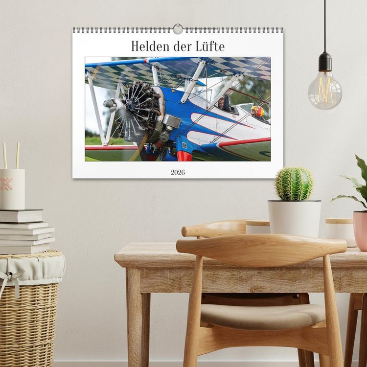 Produktbild: Helden der L&uuml;fte (Wandkalender 2026 DIN A3 quer), CALVENDO Monatskalender