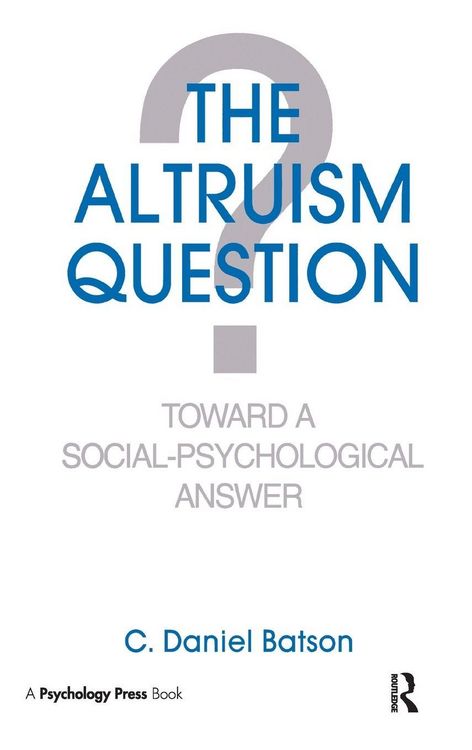 Produktbild: The Altruism Question