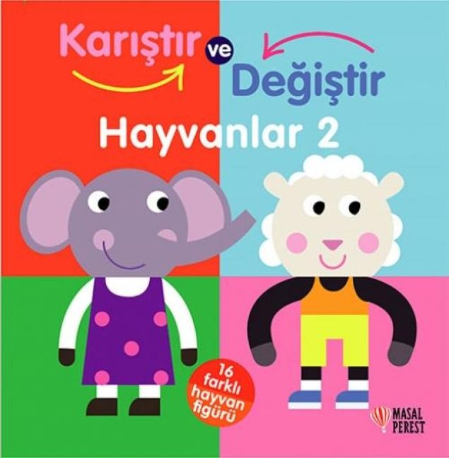 Produktbild: Karistir ve Degistir Hayvanlar 2 Ciltli