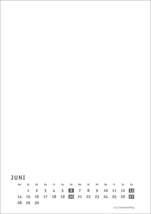 Produktbild: Premium-Bastelkalender wei&szlig; A4 2027