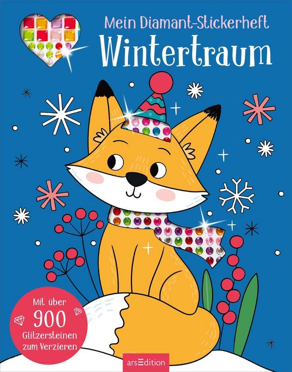 Produktbild: Mein Diamant-Stickerheft &ndash; Wintertraum
