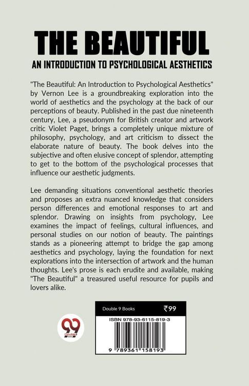 Produktbild: The Beautiful An Introduction To Psychological Aesthetics