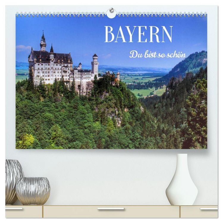 Produktbild: BAYERN, Du bist so sch&ouml;n (hochwertiger Premium Wandkalender 2026 DIN A2 quer), Kunstdruck in Hochglanz