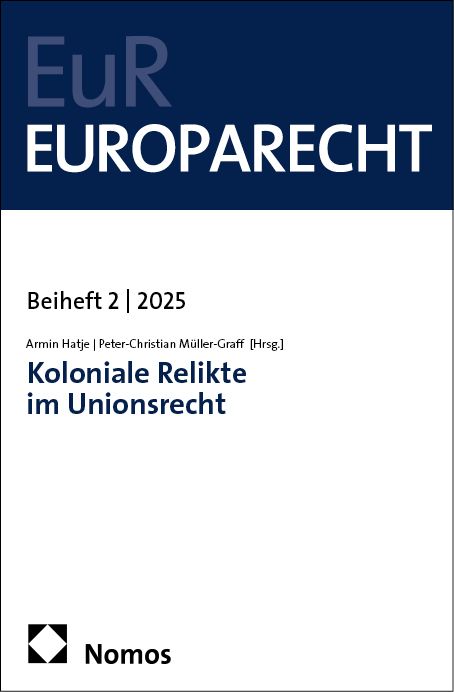 Produktbild: Koloniale Relikte im Unionsrecht