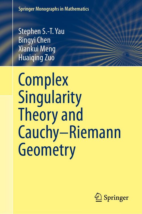 Produktbild: Complex Singularity Theory and Cauchy&ndash;Riemann Geometry