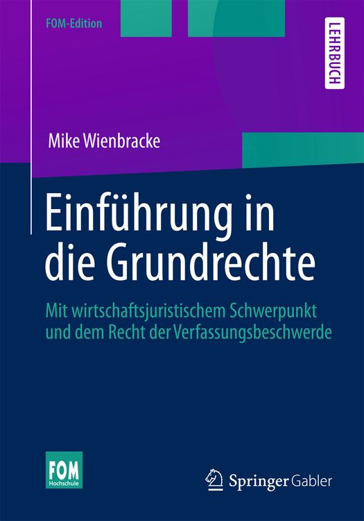 Produktbild: Einf&uuml;hrung in die Grundrechte