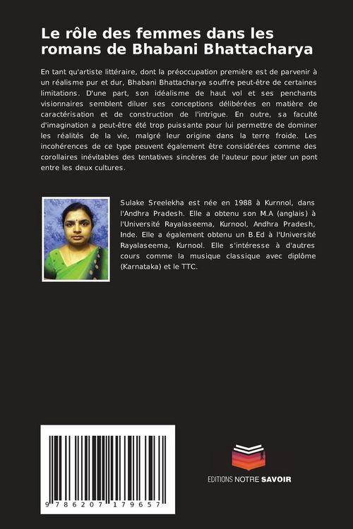 Produktbild: Le r&ocirc;le des femmes dans les romans de Bhabani Bhattacharya