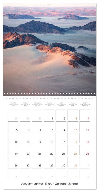 Produktbild: Namibian desert (Wall Calendar 2026 12 &times; 12 Inch) CALVENDO 12 Month Wall Calendar