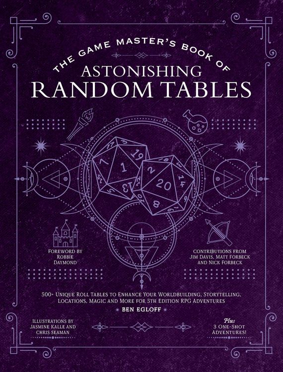 Produktbild: The Game Master's Book of Astonishing Random Tables