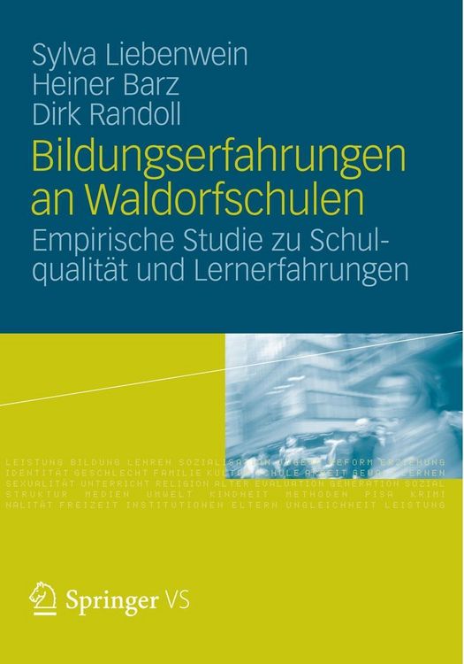 Produktbild: Bildungserfahrungen an Waldorfschulen