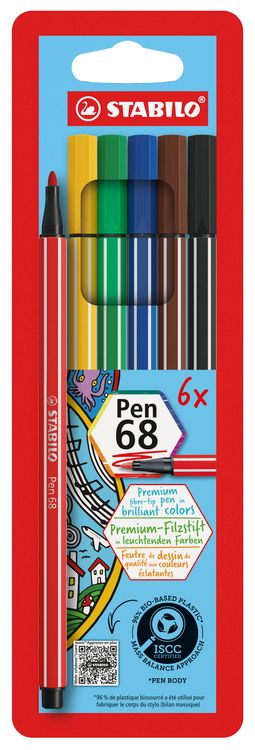 Produktbild: STABILO Filzstift Pen 68