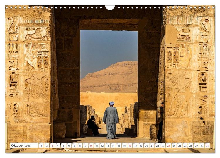 Produktbild: &Auml;gypten - Karnak, die thebanische Nekropole und Luxor (Wandkalender 2027 DIN A3 quer), CALVENDO Monatskalender