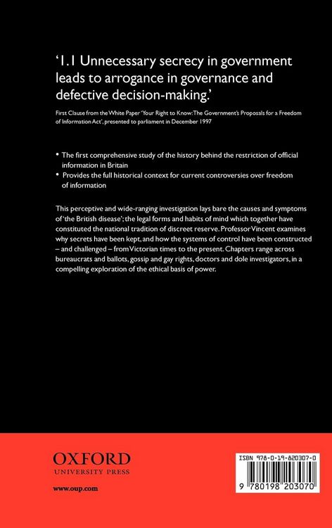 Produktbild: The Culture of Secrecy